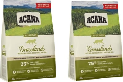 Acana - Cat Grasslands - Kattenvoer - 2x 4,5 KG - Voordeelverpakking