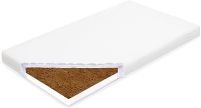 New Baby STANDARD kokos-schuimmatras 120x60x7 cm - Babymatras