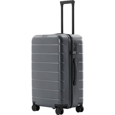 Xiaomi Luggage Classic Pro Reiskoffer 24 inch – Duurzame Polycarbonaat Harde Koffer met TSA-slot, 360° Spinner Wielen en Telescopische Trekstang – Grijs