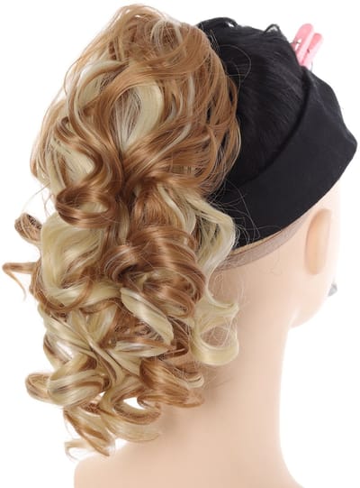 Haarextensies - Extensions Clip In - Golvende Haarverlenging - Haarstuk - Nep Haar - Nephaar - 30cm-Klipstijl [26H613]