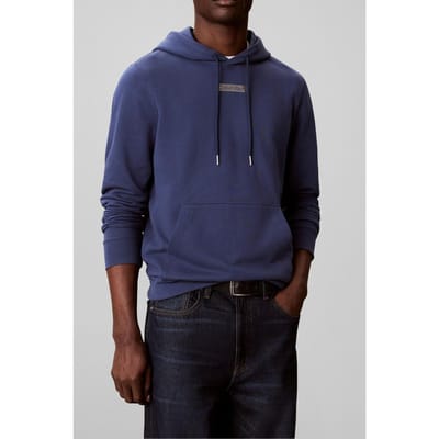 Calvin Klein Ls 350 Terry Sweater Dark Denim Taglia: S | Felpe con cappuccio Outlet | Uomo | Blu