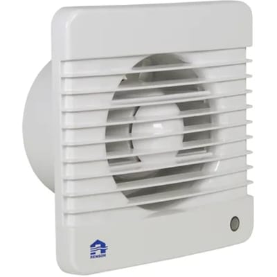Muur of plafond ventilator voor buis diameter 100 mm met timerfunctie