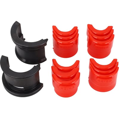 Kit d'outils pour monte-joints de fourche de moto 35 à 50 mm Ensemble de monte-joints de fourche universel pour vélos Motos 14 pièces black