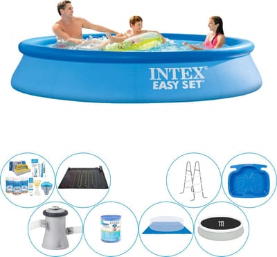 Easy Set Rond 305x61 cm - Deluxe Zwembad Pakket