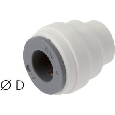 12mm kap POM FDA EPDM [5 Stuks]