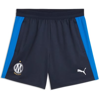 PUMA Olympique Marseille Training Shorts Junior - Blauw - Kind, Blauw 7-8Y