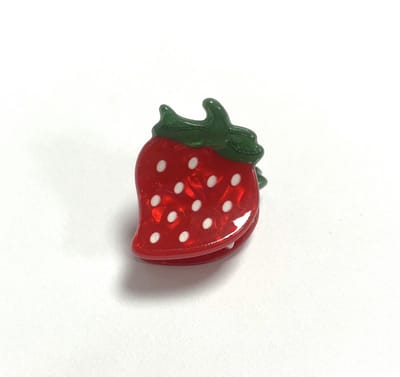 Aardbei haaraccessoire - Speelse haarklem voor dames - Zomers en fruitig - Damesdingetjes