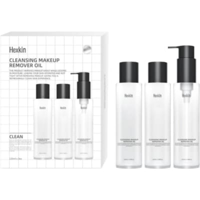 HEXKIN Huile Démaquillante 135ml (Lot de 3) white