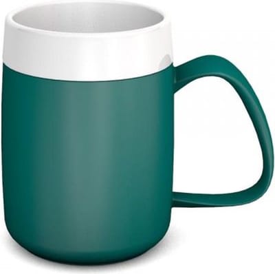 Conische Warmhoudbeker met Handvat - Blauwgroen