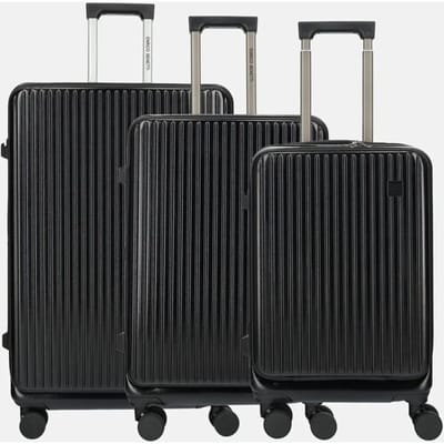 Enrico Benetti Romero 3-delig kofferset 74 cm black
