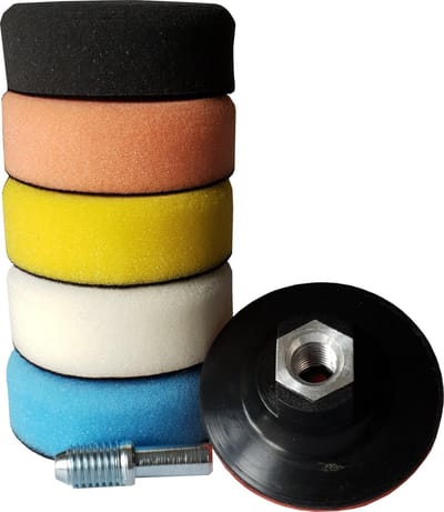 ABC Poetspads Polijst set 75 mm