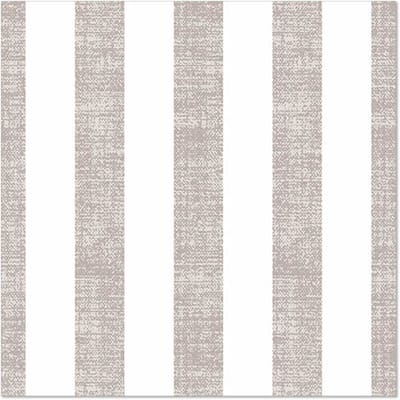 50 Servetten ROYAL Collection 1/4 vouw 40 cm x 40 cm grijs Lines
