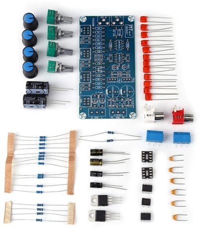 IMstore Preamp Amplifier - Volume Control DIY Set - Hoogwaardige prestaties - Compact formaat - Geluidsversterker - Ideaal voor audiofielen -...