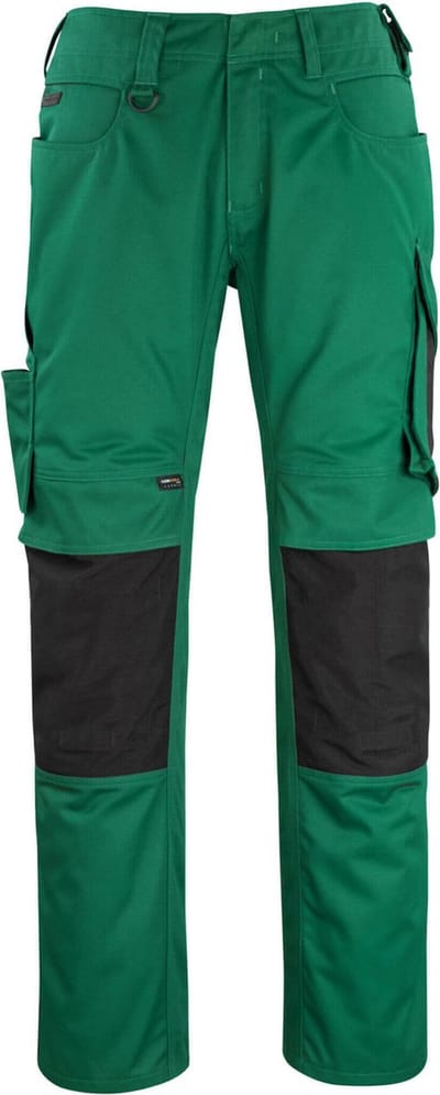 Mascot Unique Broek met kniezakken 12179-203 - Groen/Zwart - C42 - 82