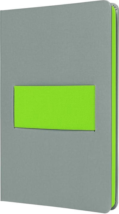 Sigel notitieboek Linescape Neo - formaat A5 - met lijn - lichtgrijs/lime - SI-LS201