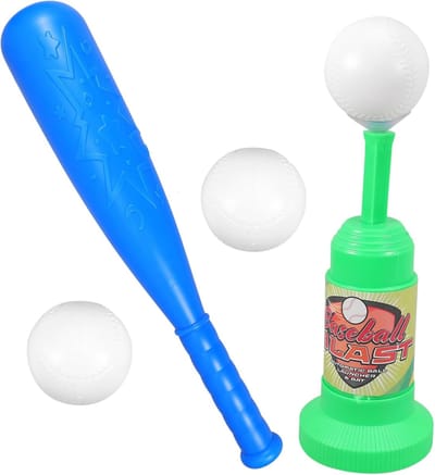 Honkbal Trainingsset - Sport Speelgoed - Vaardigheden Trainen - Automatische Werper - 22 x 93 x 93 cm - Assorti