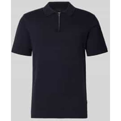 JACK&JONES - JPRBLAMILANO SPRING KNIT ZIP POLO SS - Heren - Gebreide truien