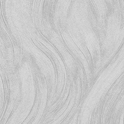 Erismann Vinylbehang 10456-31 - Opus-2 - Modern Grijs - 53cm x 10.05m