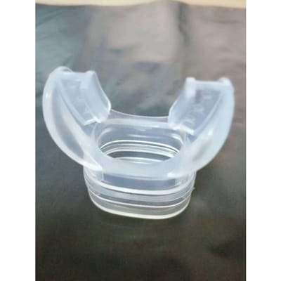 Snorkel mondstuk Volledig droog snorkelbuis mondstuk average size