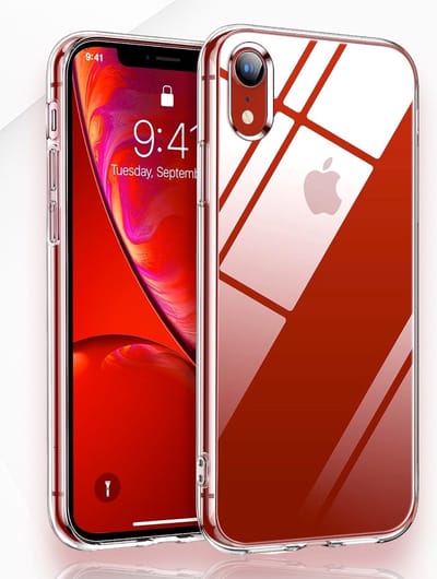AziLine Silicone Case Geschikt voor Apple iPhone XR - Transparante Bescherming Hoesje voor iPhone XR - Premium Zachte Silicon Backcover geschikt voor iPhone XR