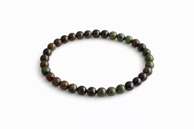Chrysopraas Armband – 6 mm Kralen – Ø 17 cm – Groene Edelsteen Armband – Natuursteen Armband voor Dames en Heren