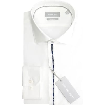Slim fit overhemd Michael Kors Logo Tape
