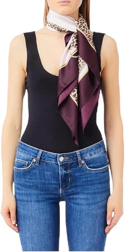 Dames Foulard Sjaal Katoen Dierenprint