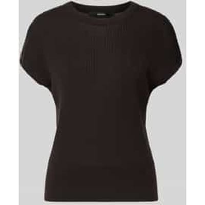 T-shirt van mix van lyocell en linnen model 'Tianna'