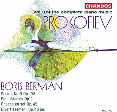 Boris Berman - Prokofiev: Piano Music Vol 8 (CD)