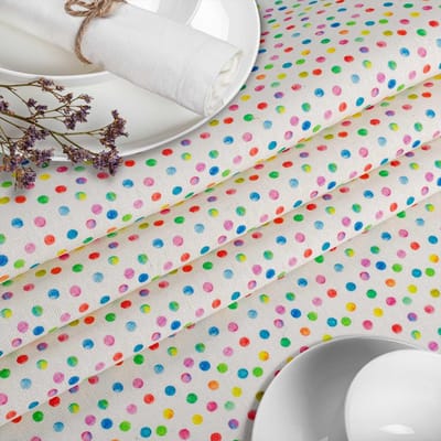 ANRO Tafelkleed Tropische bladeren Meerkleurig 130x90cm Rechte rand Afwasbaar Waterafstotend