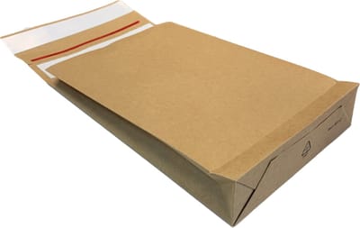 Specipack Kraft Verzendzak - Green E-commerce Blokbodem Mailer - 162 x 229 x 40 mm - 120 g/m2 - Dubbele Kleefstrip - Doos 250 enveloppen