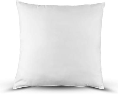KENSINGTONS Luxe beddengoed, Euro Continental Bamboe Vierkant Kussen (65 cm x 65 cm) Ultra Zacht Hypoallergeen Ademend Kussen voor Ultiem Slaapcomfort Slapers Premium Bamboevezel