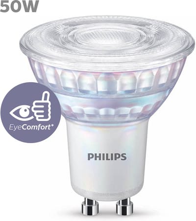 Philips LED Spot - 50 W - GU10 - Dimbaar koelwit licht