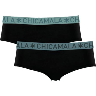 Chicamala – Meisjes Briefs – 2 Pack – Normale Lengte – Onderbroek Meisjes – Kinderkleding – Meisjes Ondergoed – 95% Katoen – Meisjeskleding