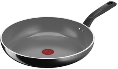 Druppelpan 32 cm met antiaanbaklaag en thermo-signaal, geschikt voor inductie