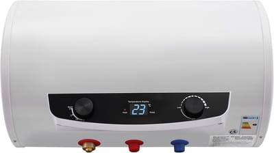 Elektrische Boiler - Doorstroomverwarmer Douche - Warm Water - Digitaal Display - 50 Liter - Wit