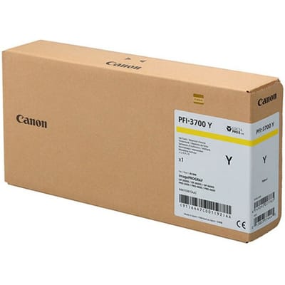 Canon PFI-3700Y inktcartridge extra hoge capaciteit geel (origineel)