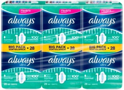 Always Ultra Normal Plus Maandverband - 6-pack