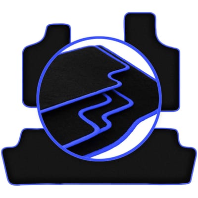 CARLUX-BLUE automatten voor: Chrysler Voyager IV minivan (2000-2008)