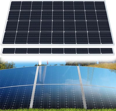 800w Zonnepaneel Kit, 400w Flexibele Monokristallijne Zonnepaneel Kit Zonnepaneel + 40a Zonneregelaar Voor Thuis, Caravan, Boot.,twopieces