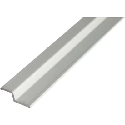 Alberts Profiel - Aluminium Zilver - 40x13x2mm 2m