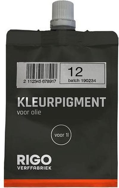 Kleurpigment Olie 12 voor 1L #0112
