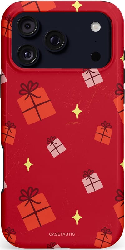 Casetastic hoesje geschikt voor Apple iPhone 17 Pro Max - MagSafe - Dubbellaagse bescherming - Rode Sinterkerst Cadeaus - Fashion Case - Rood