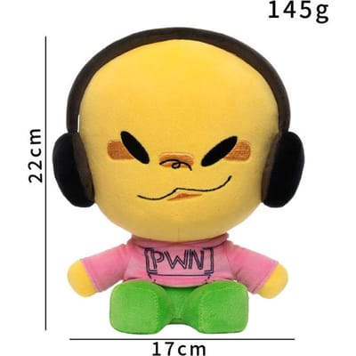 Op Voorraad Andrew Knuffelpop Schattige Anime Accessoires Speelgoed Verjaardag Kerstcadeau 22CM yellow