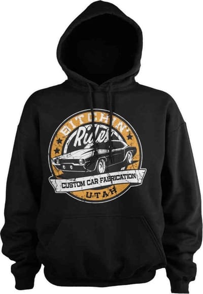 Bitchin' Rides Hoodie/trui -S- Utah Zwart