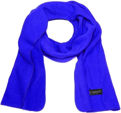 Fleece Sjaal - Warme Neekom - Winter Bescherming - Super Zacht Materiaal - Lang - Zwart