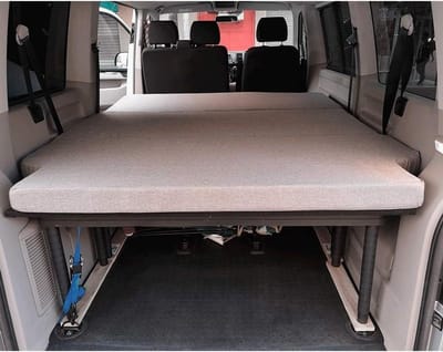 Camper Matras - Vouwmattres Camper - Kamperen en Reizen - Speciaal voor VW Modellen - 185x148x8 cm - Multicolor