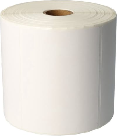Dappaz - 3 stuks Zebra labels Wit 102 x 76 mm Compatible - 930 Etiketten per Rol - Kern 25 mm - Permanent - Verzendetiketten - 800264-305