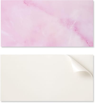 Zelfklevend vinylpaneel - Kantoorwanddecoratie 100x50 cm Delicaat marmerpatroon