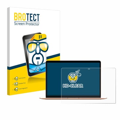 BROTECT - Screenprotector voor Apple MacBook Air M1 2020 - Folie Beschermfolie transparant